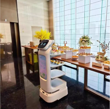 Robot de reparto de comida YouBao