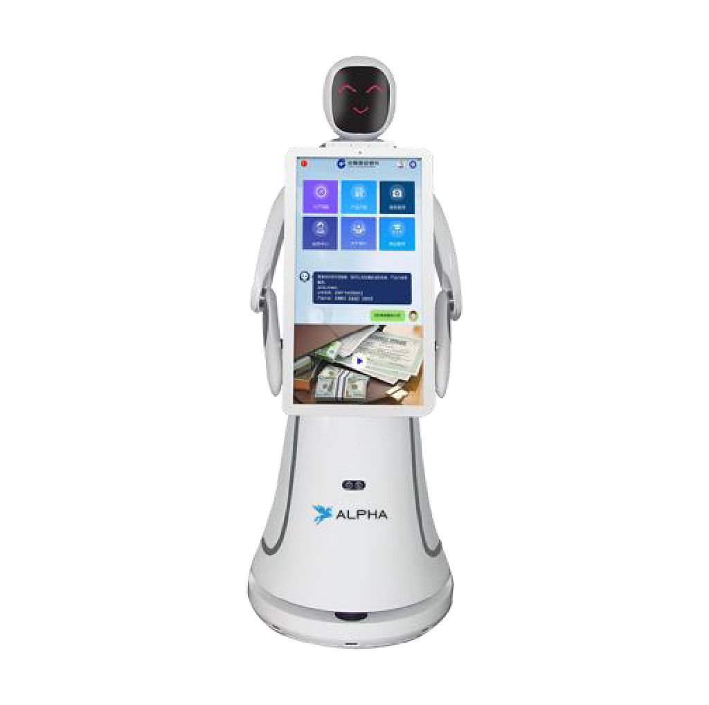 Robot de servicio con IA Amy (21,5 pulgadas)
