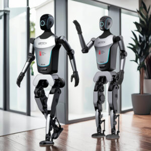 Robot Humanoide de Servicio Todoterreno de 6 km/h